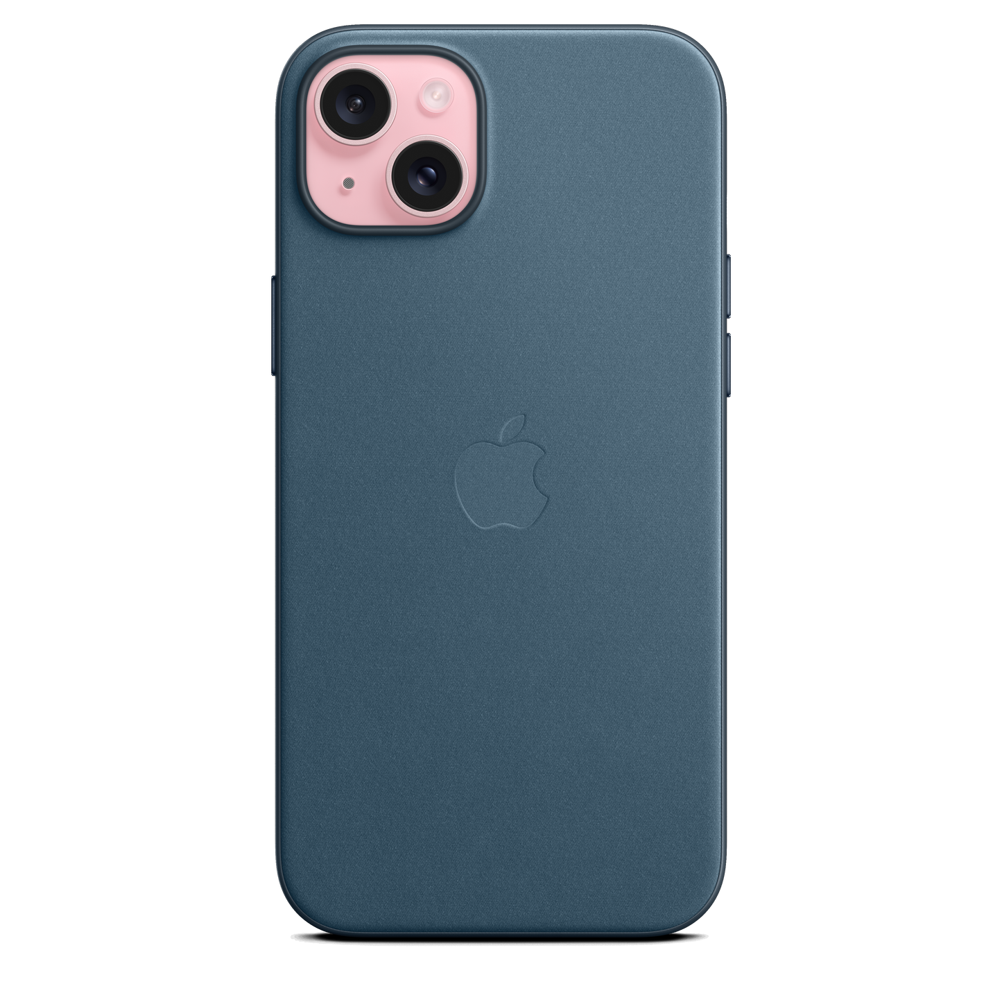 FineWoven hoesje met MagSafe voor iPhone 15 Plus - Oceaanblauw