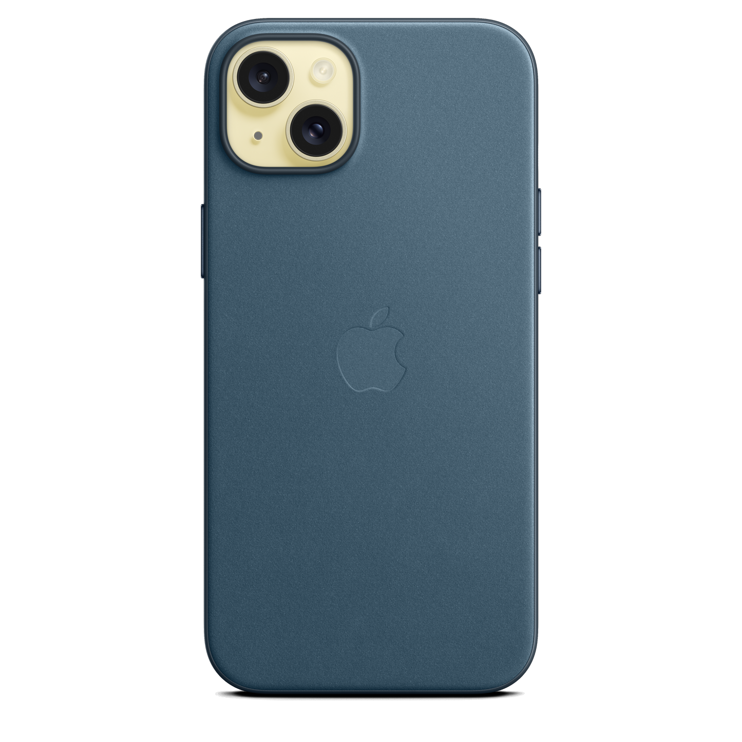 Coque en tissage fin avec MagSafe pour iPhone 15 Plus - Bleu Pacifique