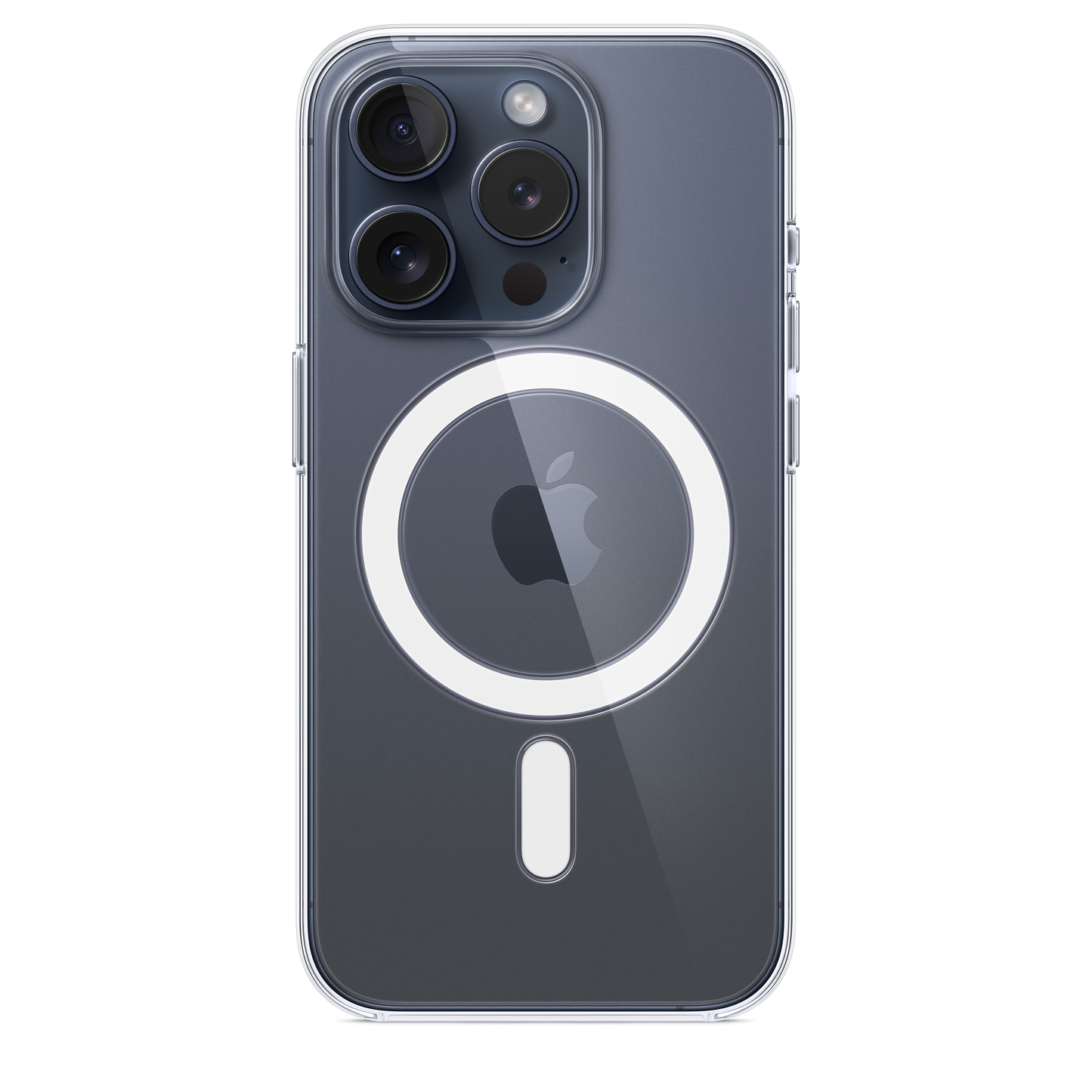 Doorzichtig hoesje met MagSafe voor iPhone 15 Pro