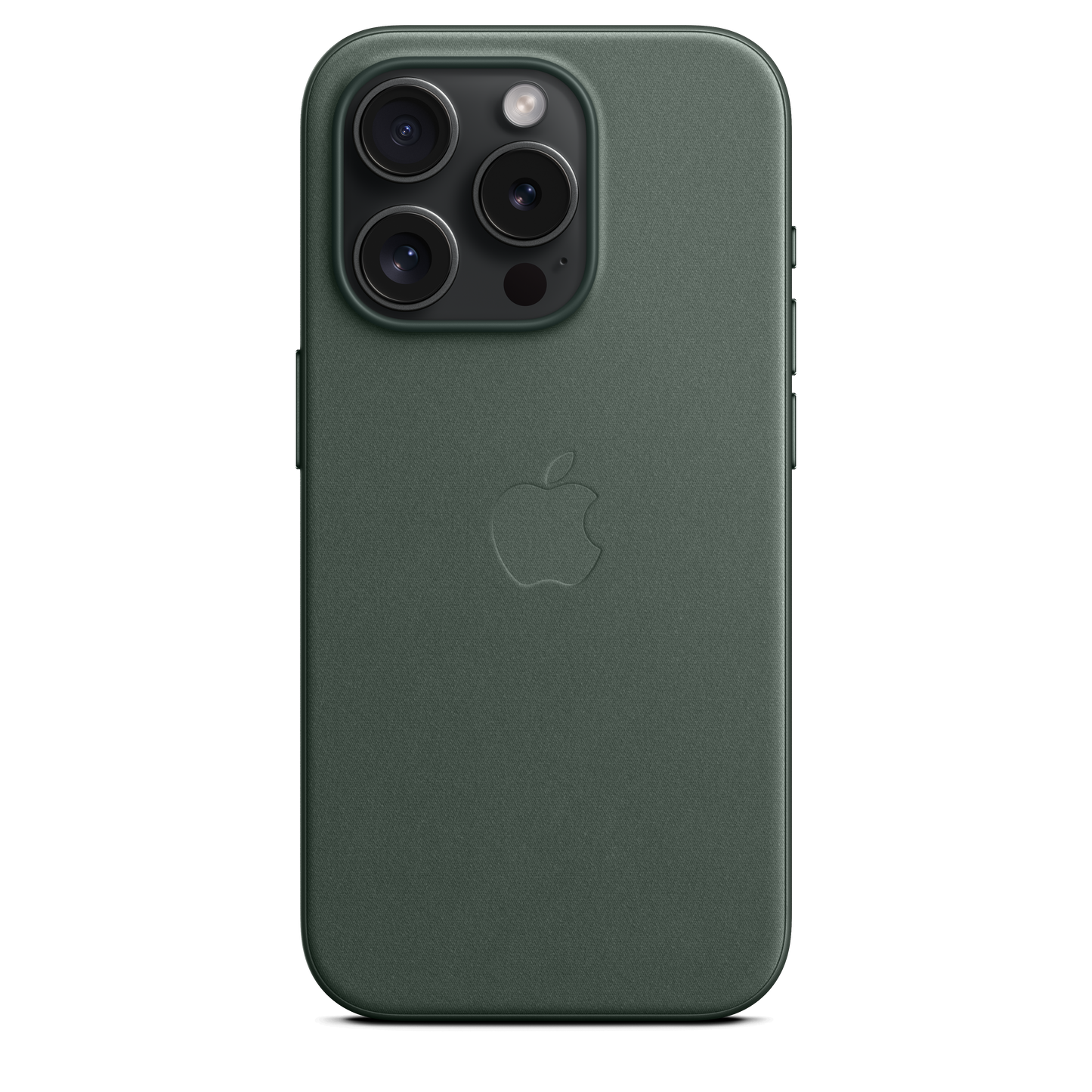 Coque en tissage fin avec MagSafe pour iPhone 15 Pro - Chêne vert