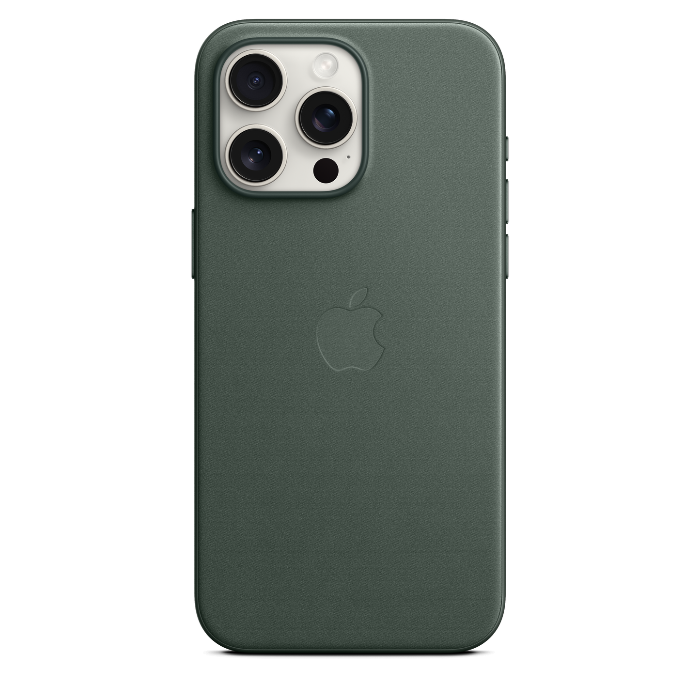 FineWoven hoesje met MagSafe voor iPhone 15 Pro Max - Evergreen