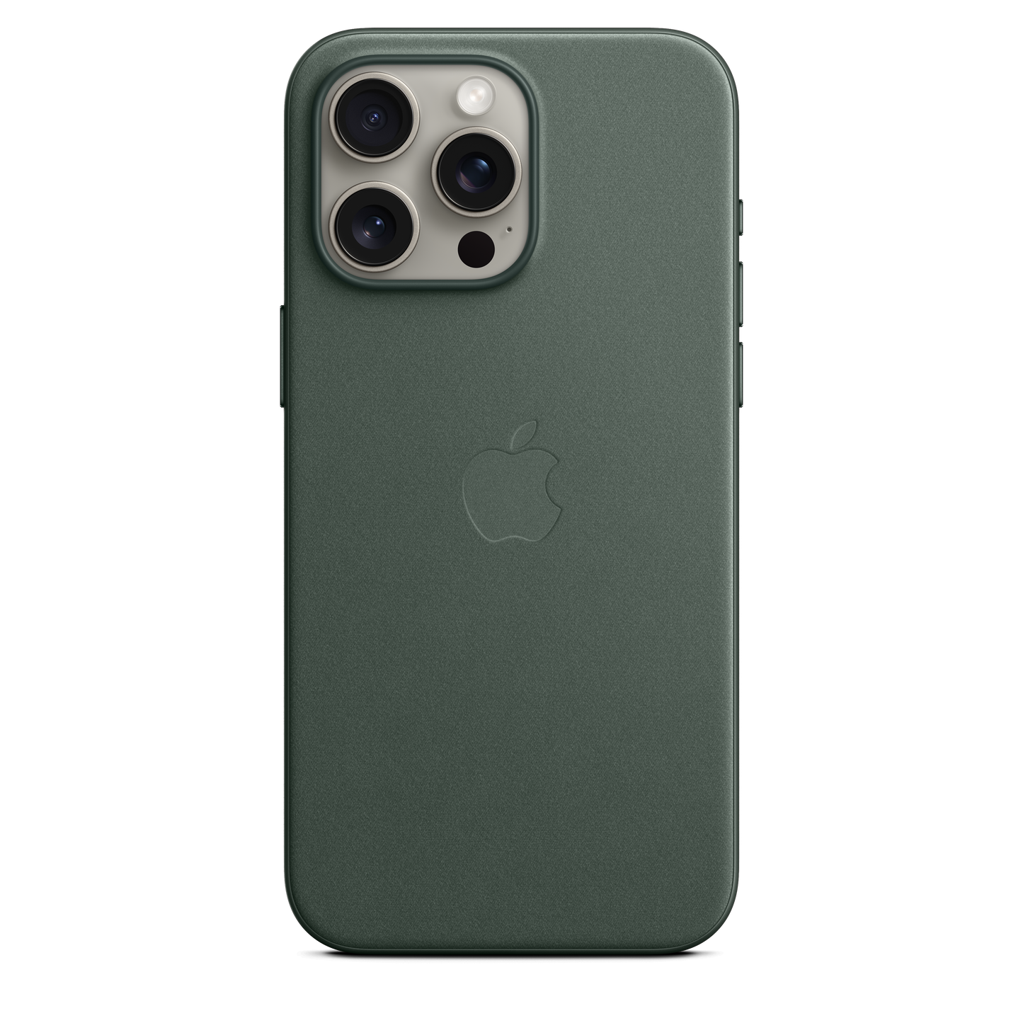 FineWoven hoesje met MagSafe voor iPhone 15 Pro Max - Evergreen