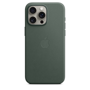 FineWoven hoesje met MagSafe voor iPhone 15 Pro Max - Evergreen