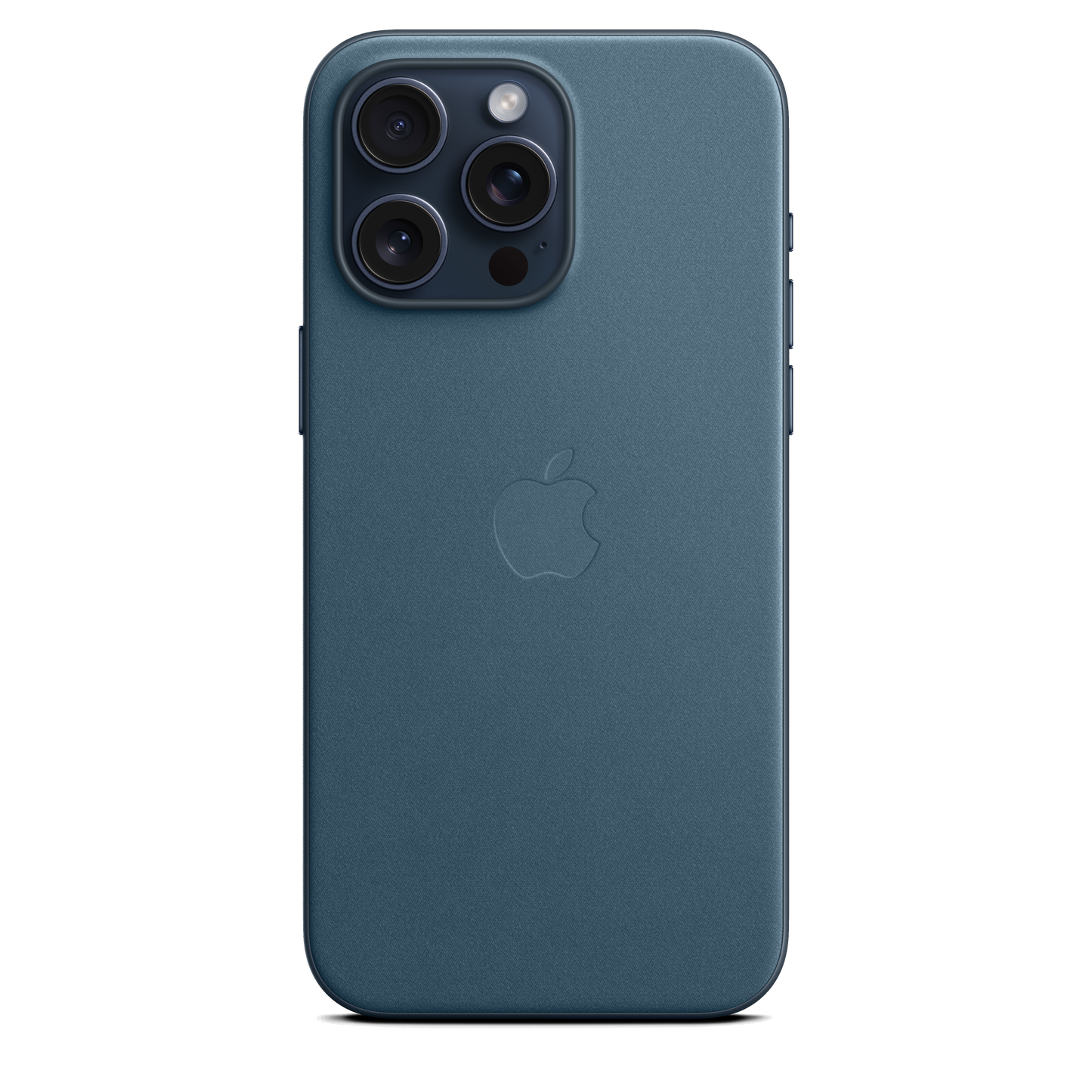 Coque en tissage fin avec MagSafe pour iPhone 15 Pro Max - Bleu Pacifique