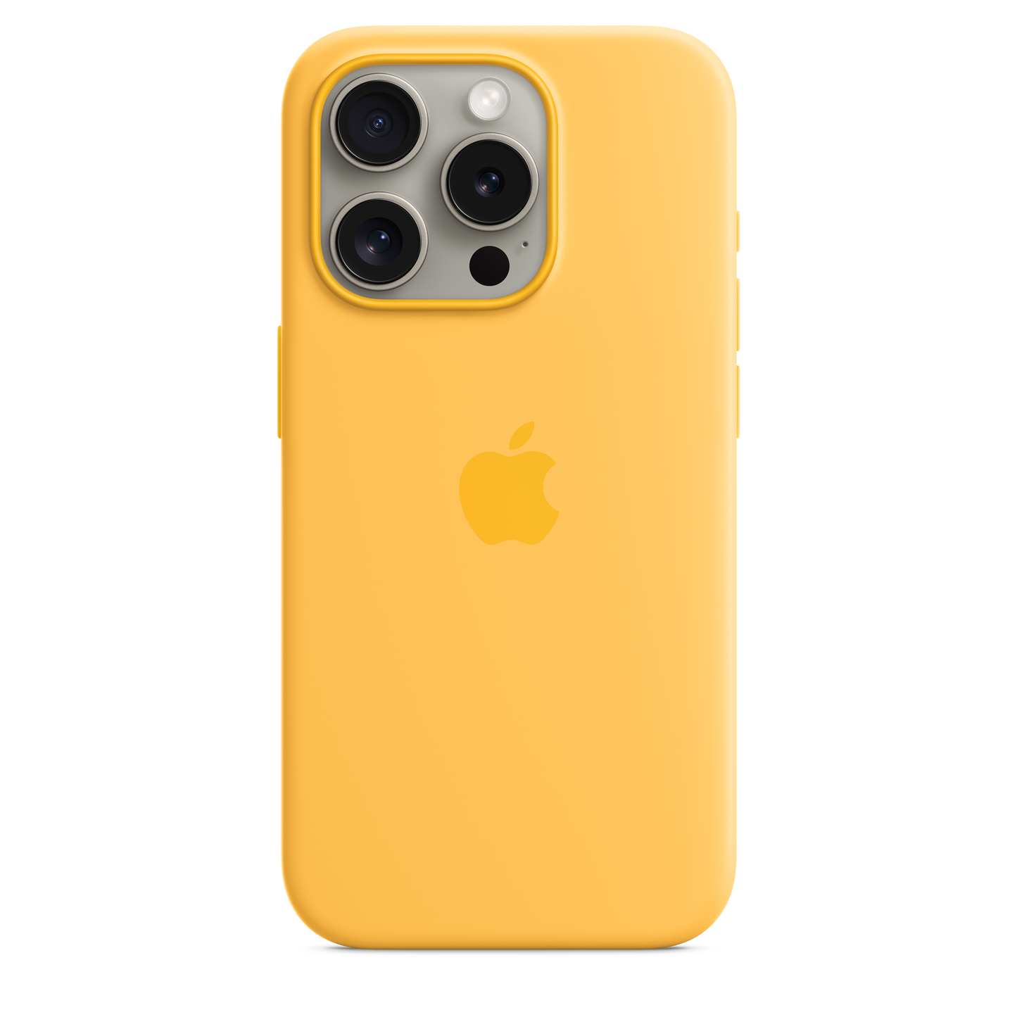 EOL Coque en silicone avec MagSafe pour iPhone 15 Pro - Rayon de soleil