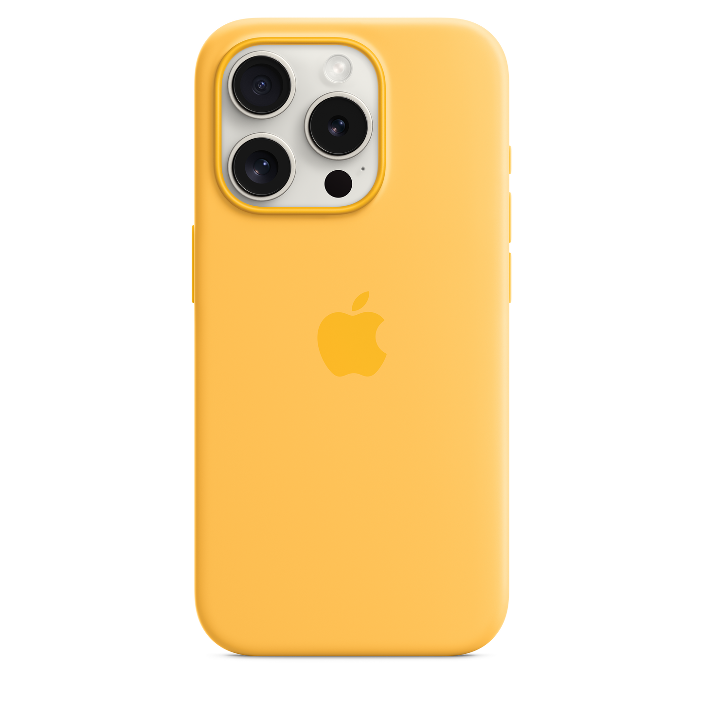 EOL Coque en silicone avec MagSafe pour iPhone 15 Pro - Rayon de soleil