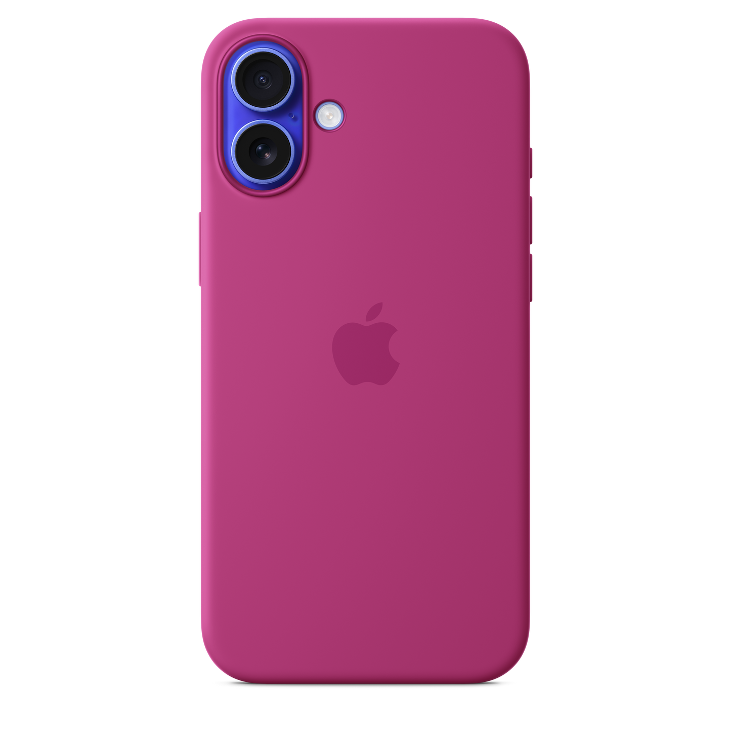 Siliconenhoesje met MagSafe voor iPhone 16 Plus - Fuchsia