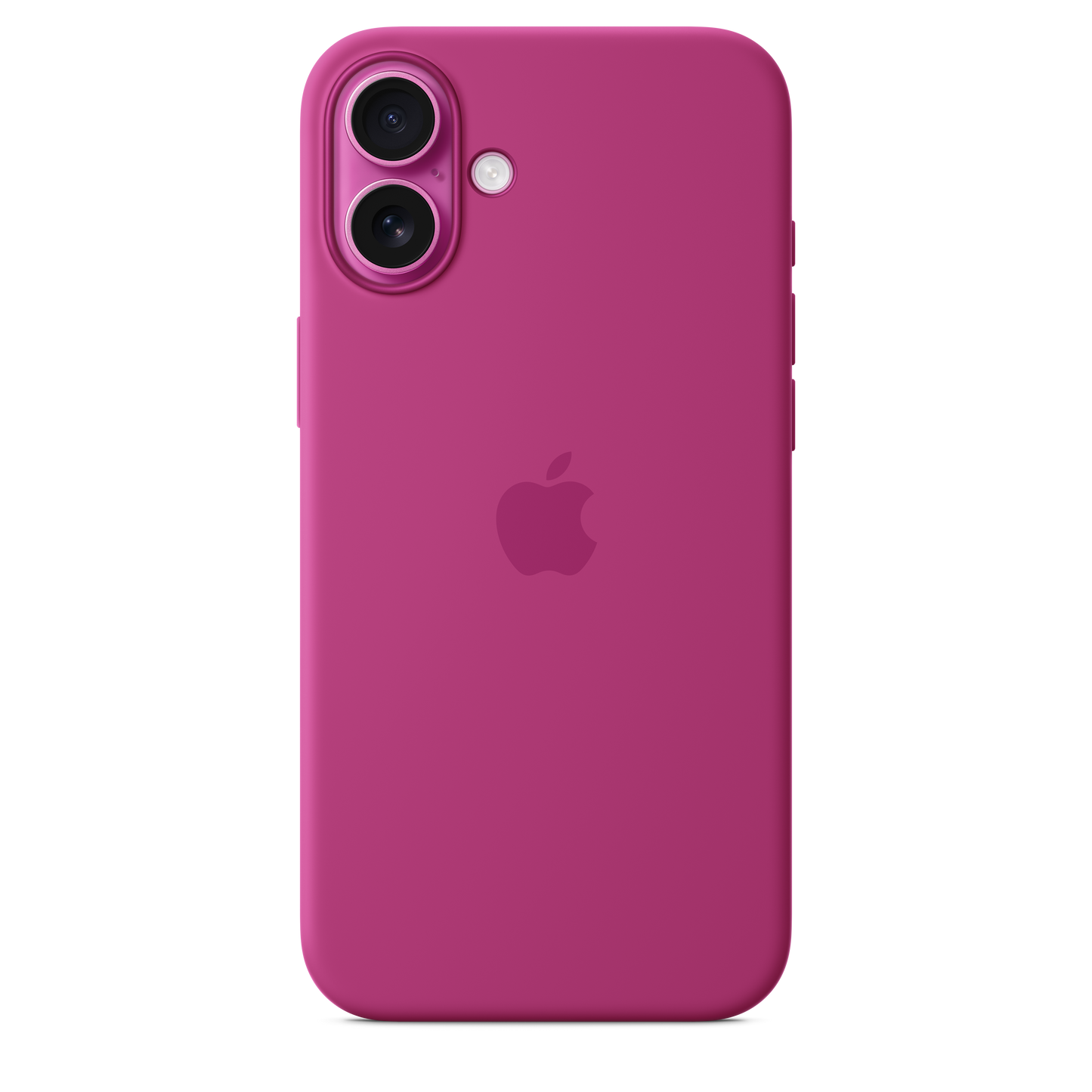 Siliconenhoesje met MagSafe voor iPhone 16 Plus - Fuchsia