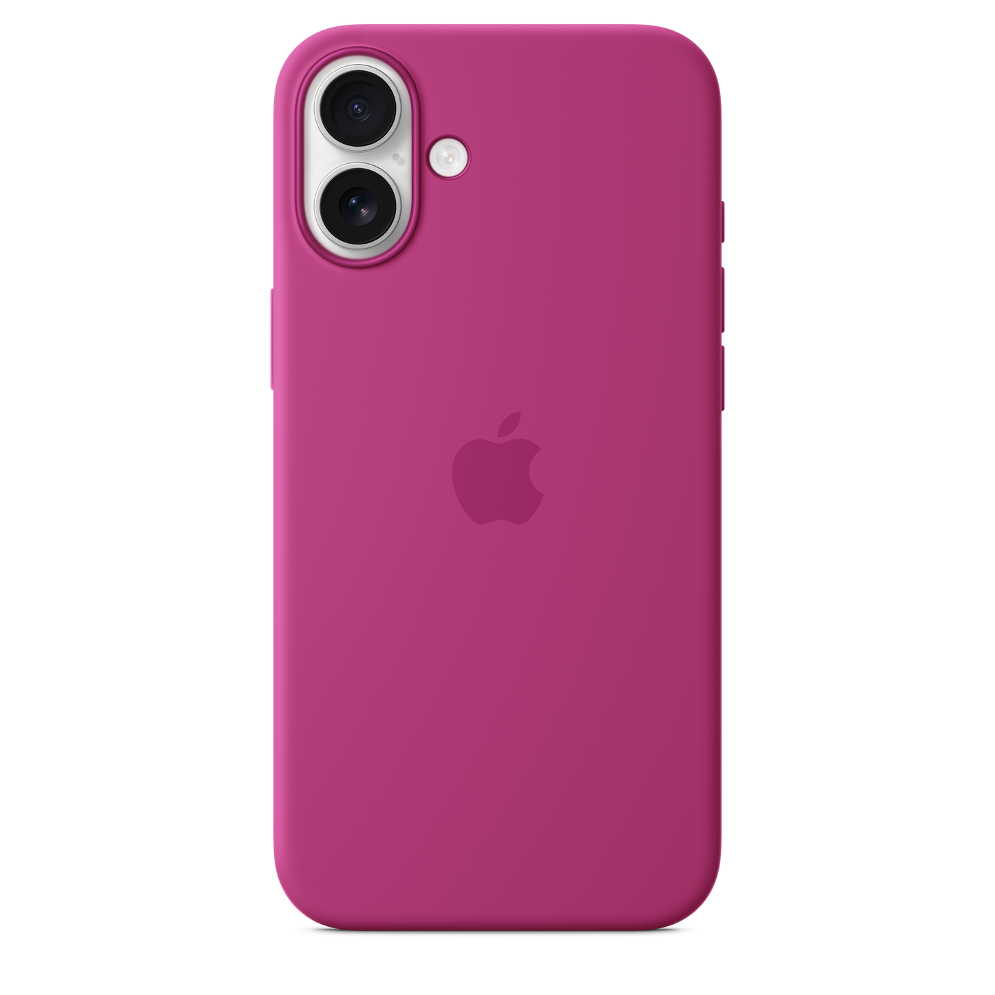 Siliconenhoesje met MagSafe voor iPhone 16 Plus - Fuchsia