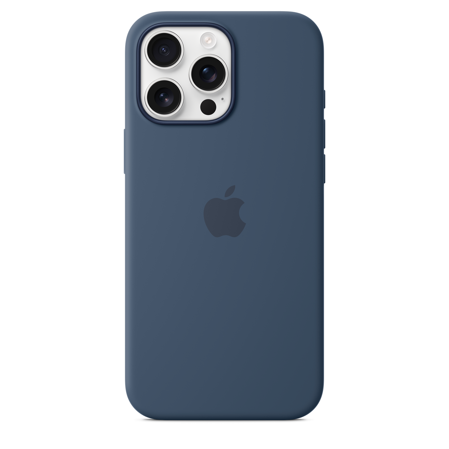 Siliconenhoesje met MagSafe voor iPhone 16 Pro Max - Denim