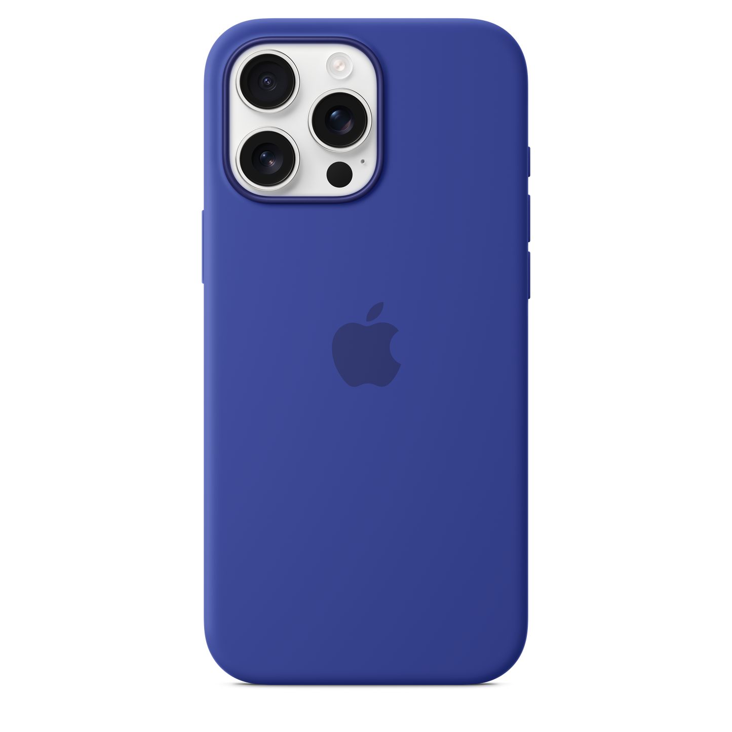 Coque en silicone avec MagSafe pour iPhone 16 Pro Max - Outremer