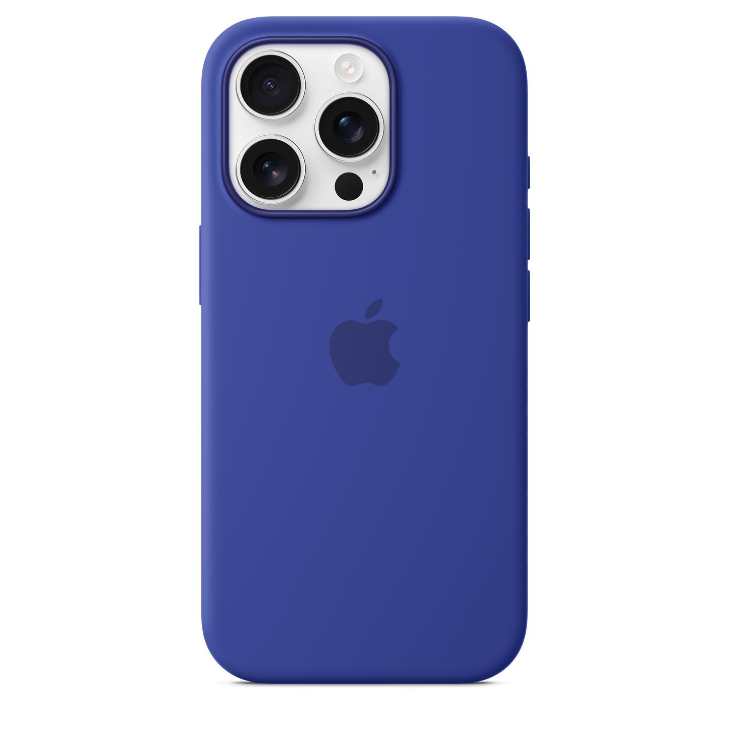 Coque en silicone avec MagSafe pour iPhone 16 Pro - Outremer