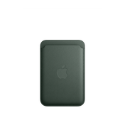 Porte‑cartes en tissage fin pour iPhone avec MagSafe - Chêne vert