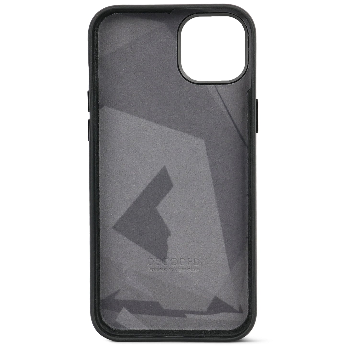 EOL Decoded Housse en cuir pour iPhone 15 Plus - Noir