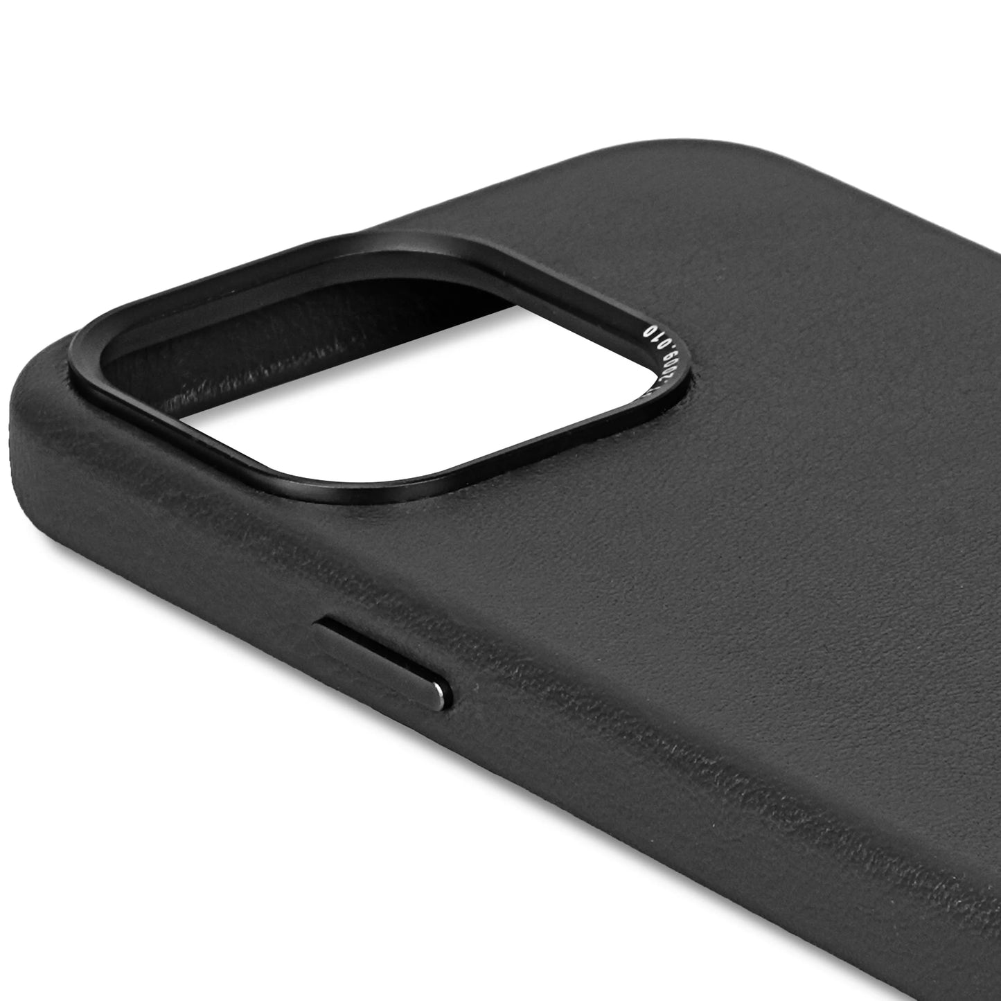 Decoded Housse en cuir pour iPhone 15 Pro Max - Noir