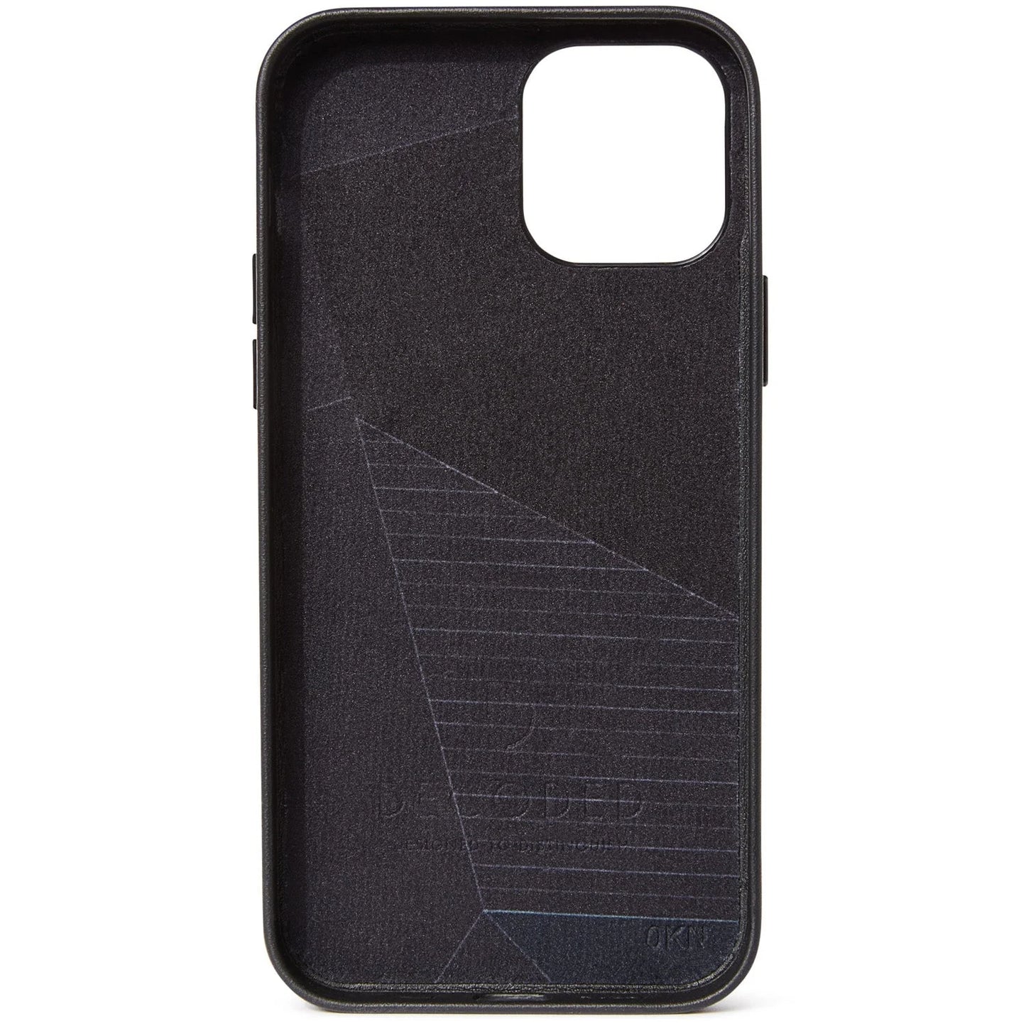 Decoded Backcover avec MagSafe pour iPhone 12 Pro Max - Noir