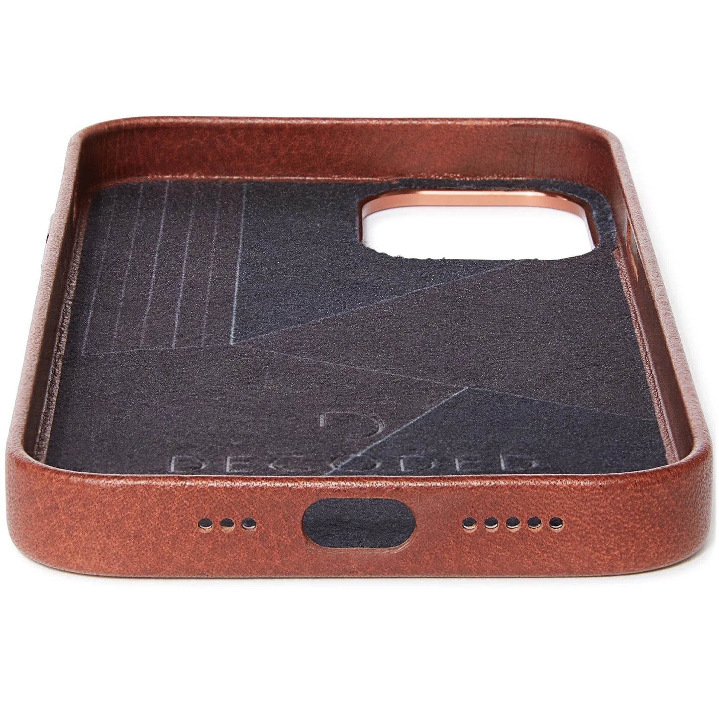 Decoded Backcover met MagSafe voor iPhone 12 mini - Bruin