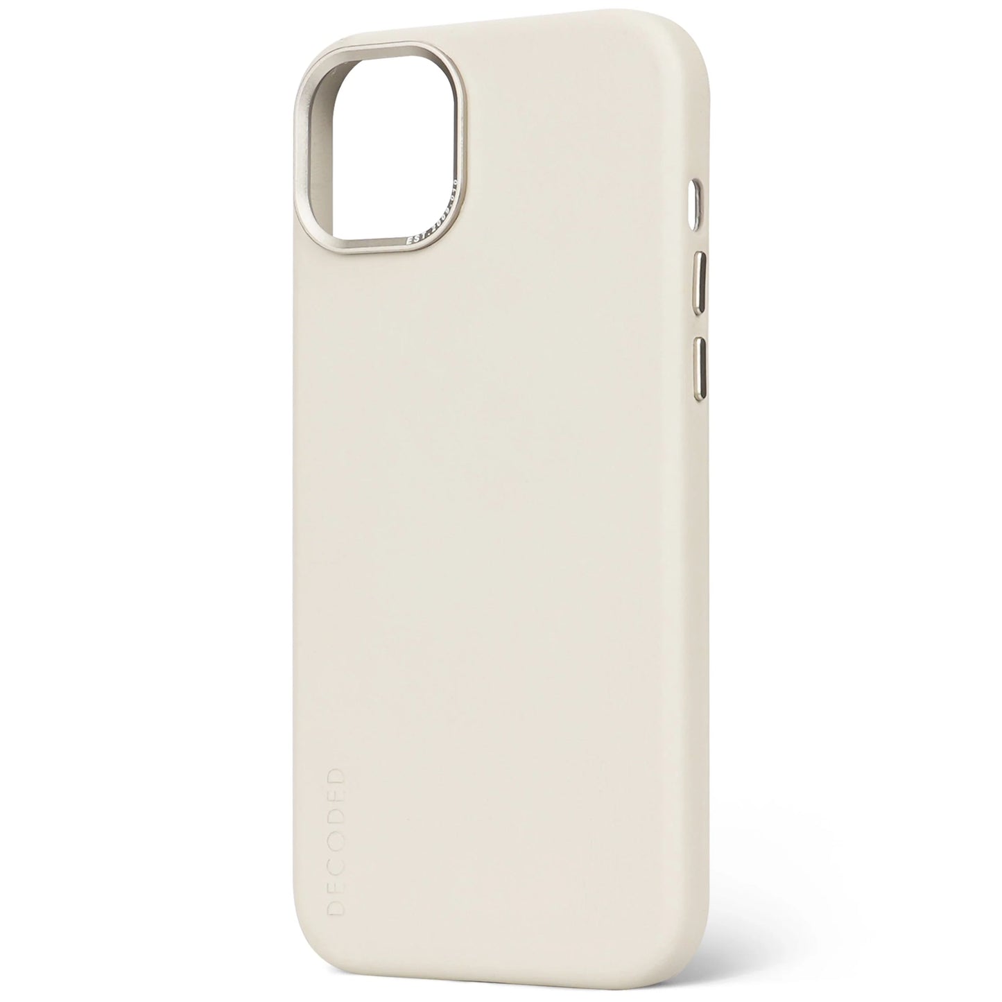 EOL Decoded Housse en cuir pour iPhone 15 Plus - Argile