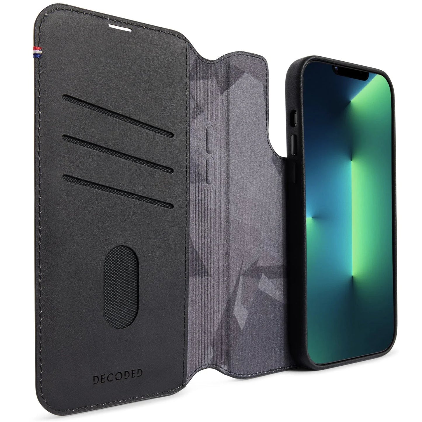 Decoded Detachable Wallet pour iPhone 14 Pro - Noir