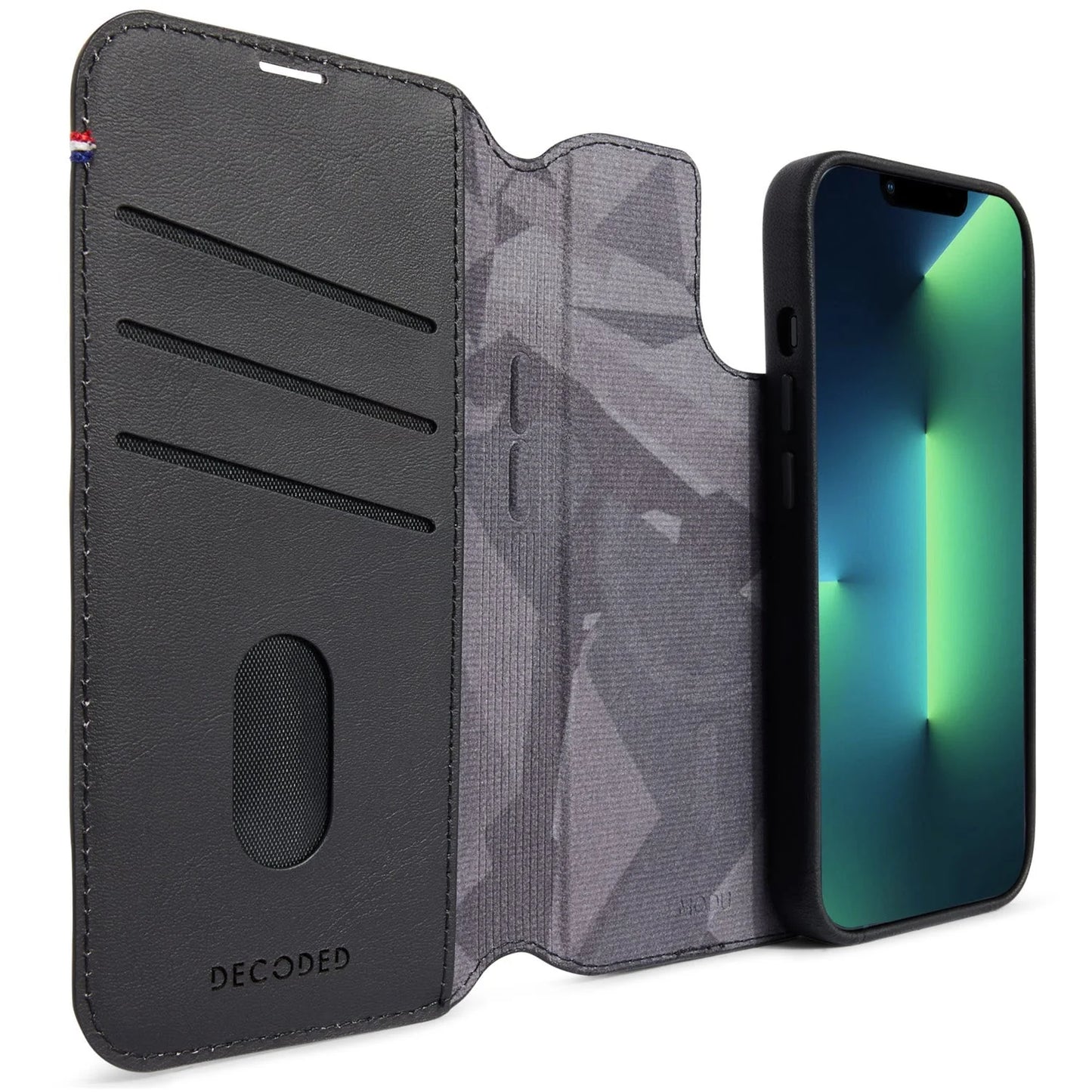 EOL Decoded Detachable Wallet pour iPhone 14 Plus - Noir