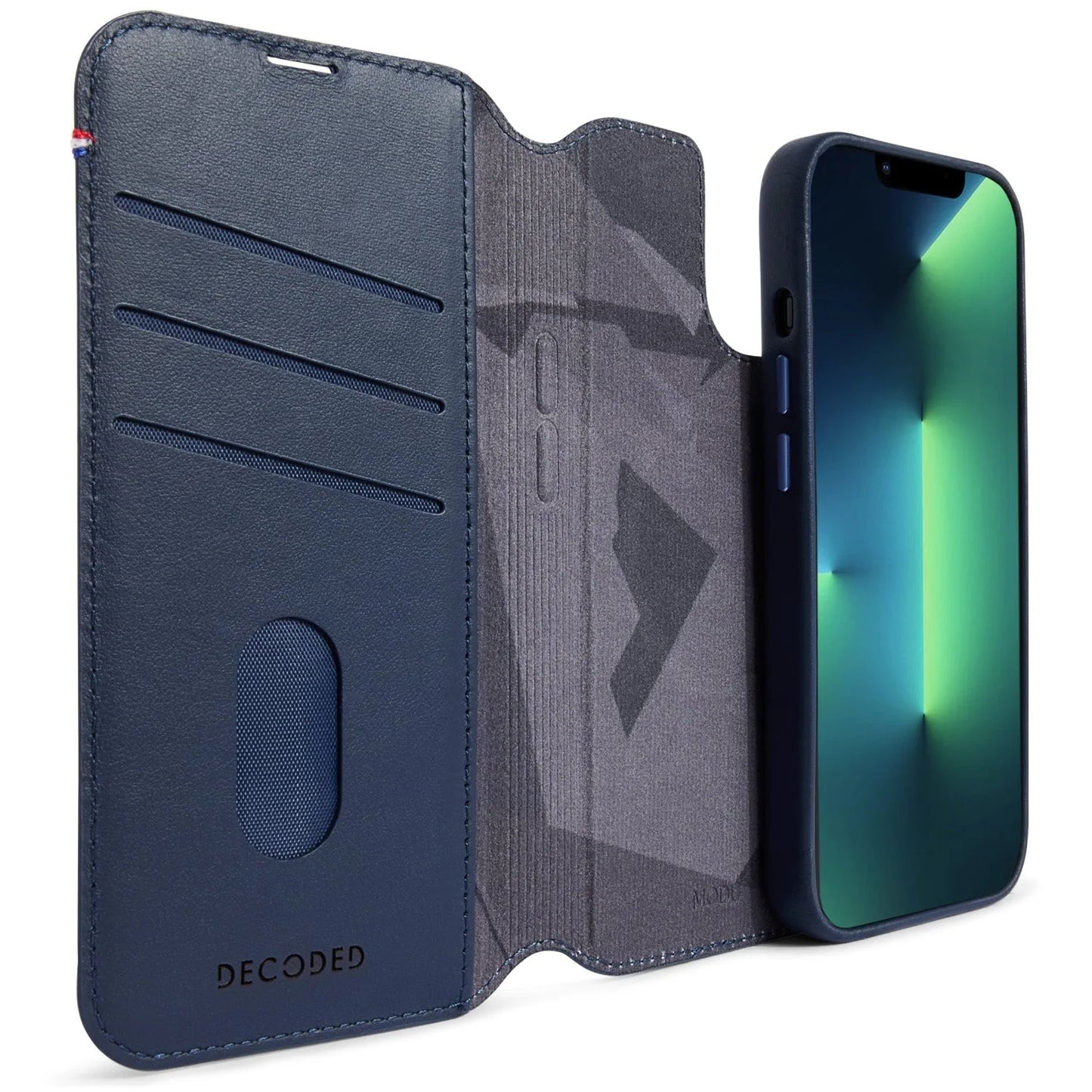 Decoded Detachable Wallet pour iPhone 14 Plus - Bleu