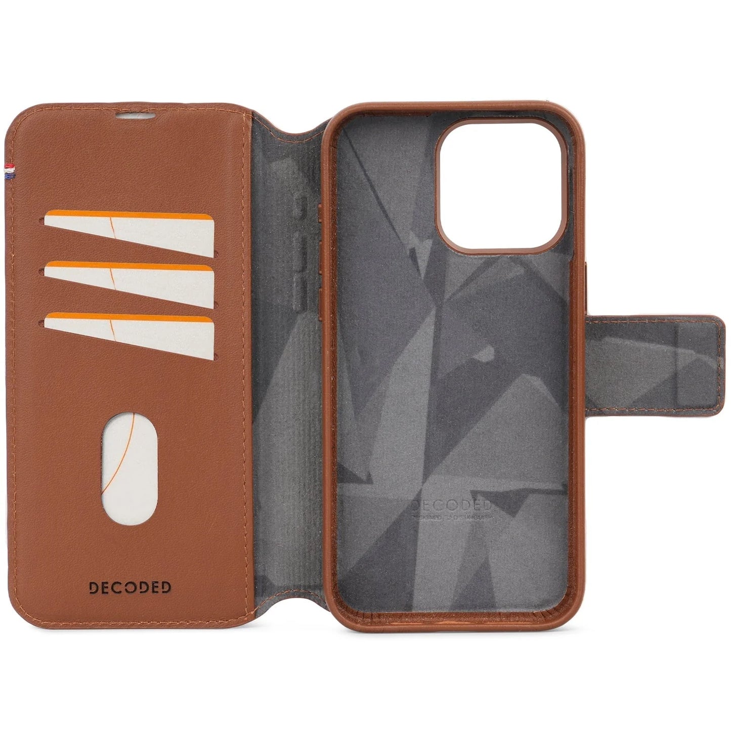 Decoded Detachable Wallet pour iPhone 15 Pro Max - Brun