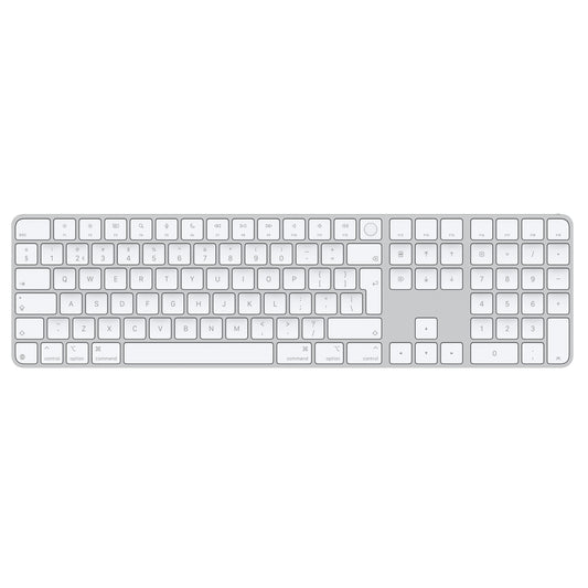 Magic Keyboard avec Touch ID et pavé numérique pour les Mac avec puce Apple - Néerlandais - Touches blanches (USB-C)