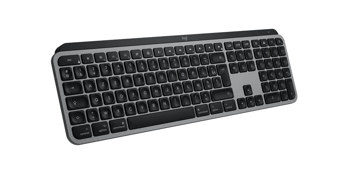 Logitech MX Keys S pour Mac - Gris sidéral - Français (Azerty)