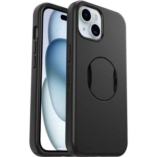 OtterBox Ottergrip Symmetry hoesje voor iPhone 15 - Zwart