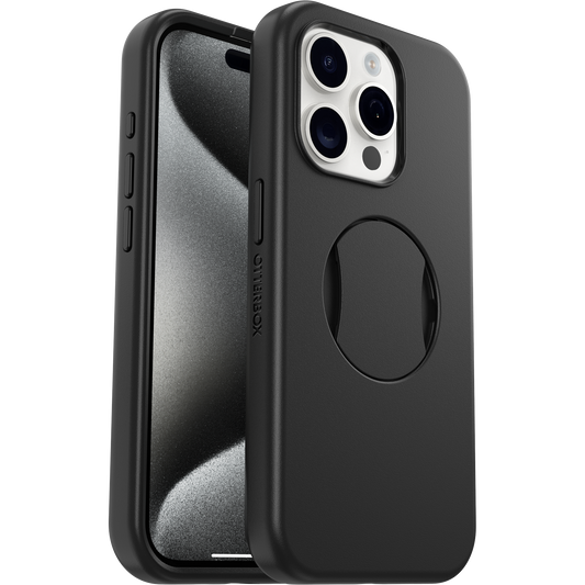 OtterBox Ottergrip Symmetry hoesje voor iPhone 15 Pro - Zwart