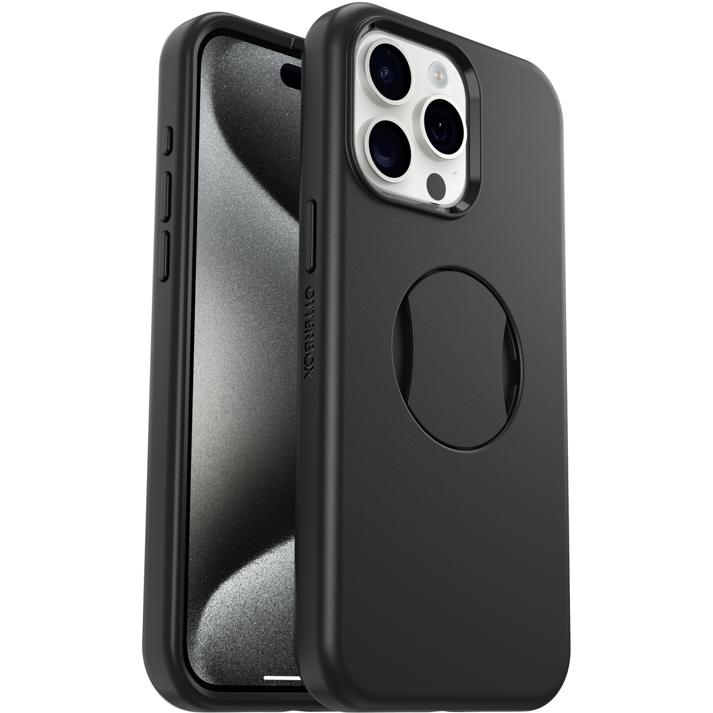 OtterBox Ottergrip Symmetry hoesje voor iPhone 15 Pro Max - Zwart