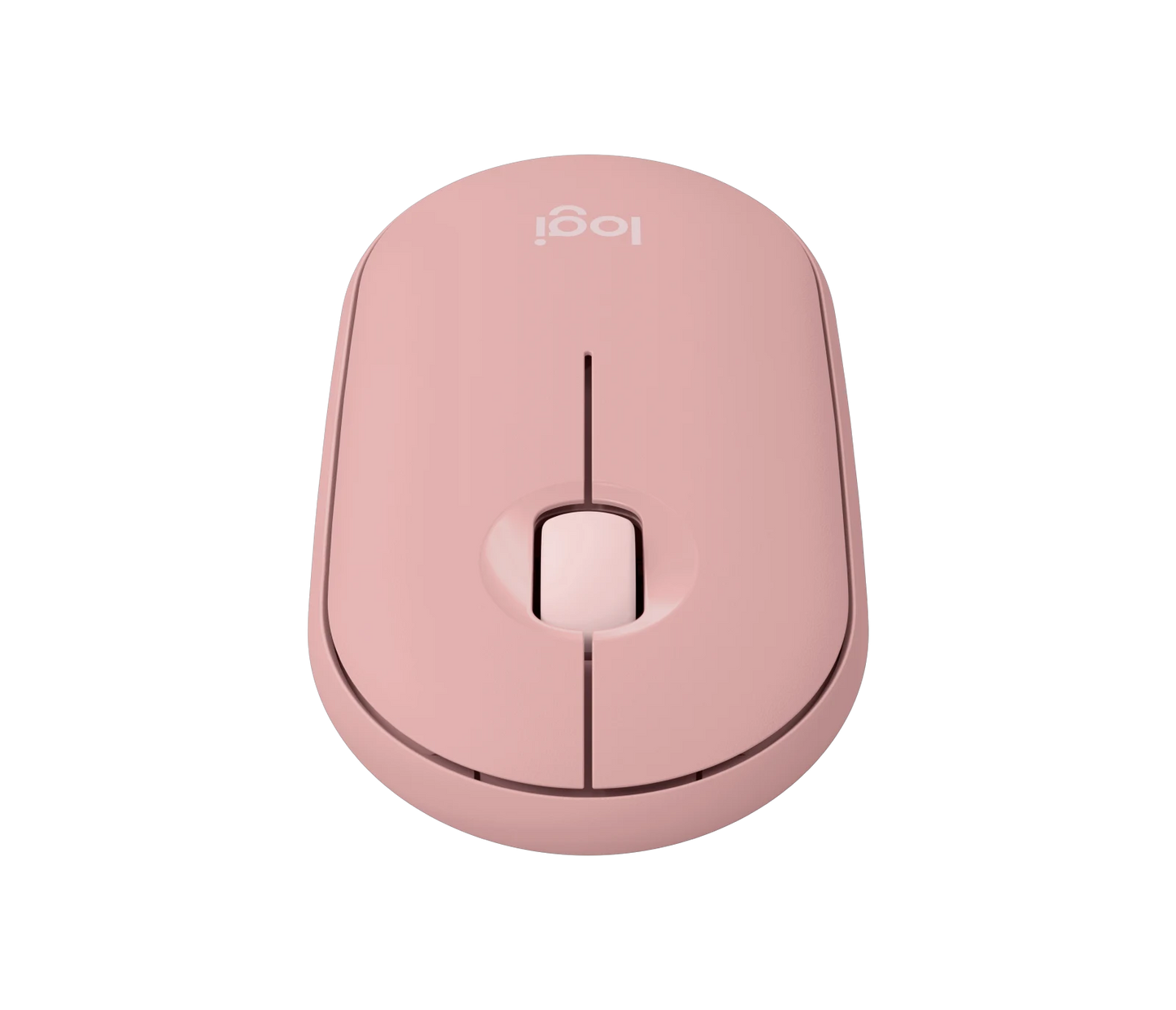 Logitech Pebble Mouse 2 M350s  - Bluetooth + USB wireless - Rose