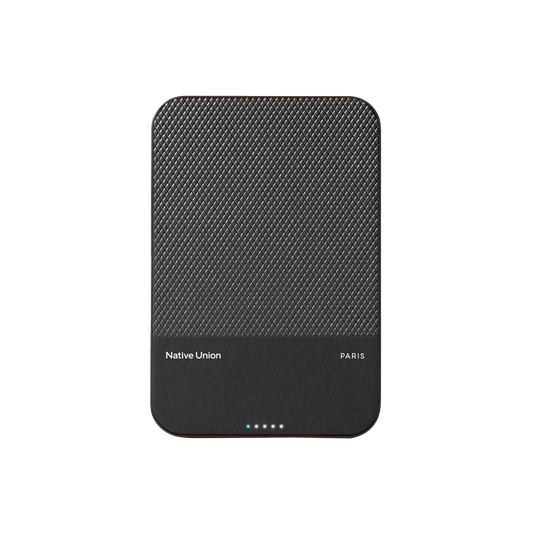 Native Union (Re)Classic - Magnetic Power Bank - 5000mAh - Noir