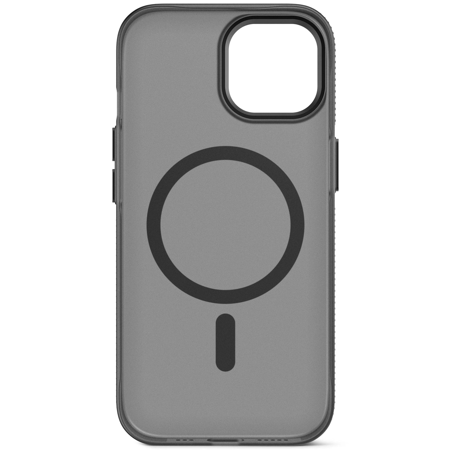 Decoded Recycled Plastic Loop Stand hoesje voor iPhone 15 - Frosted Black