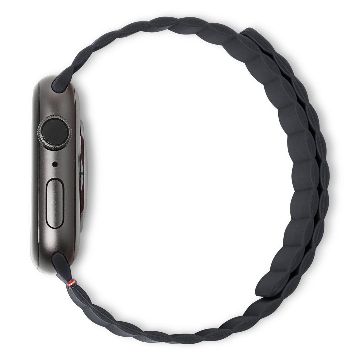 Silicon Magnetic Traction Strap - 38/40/41mm - Charcoal