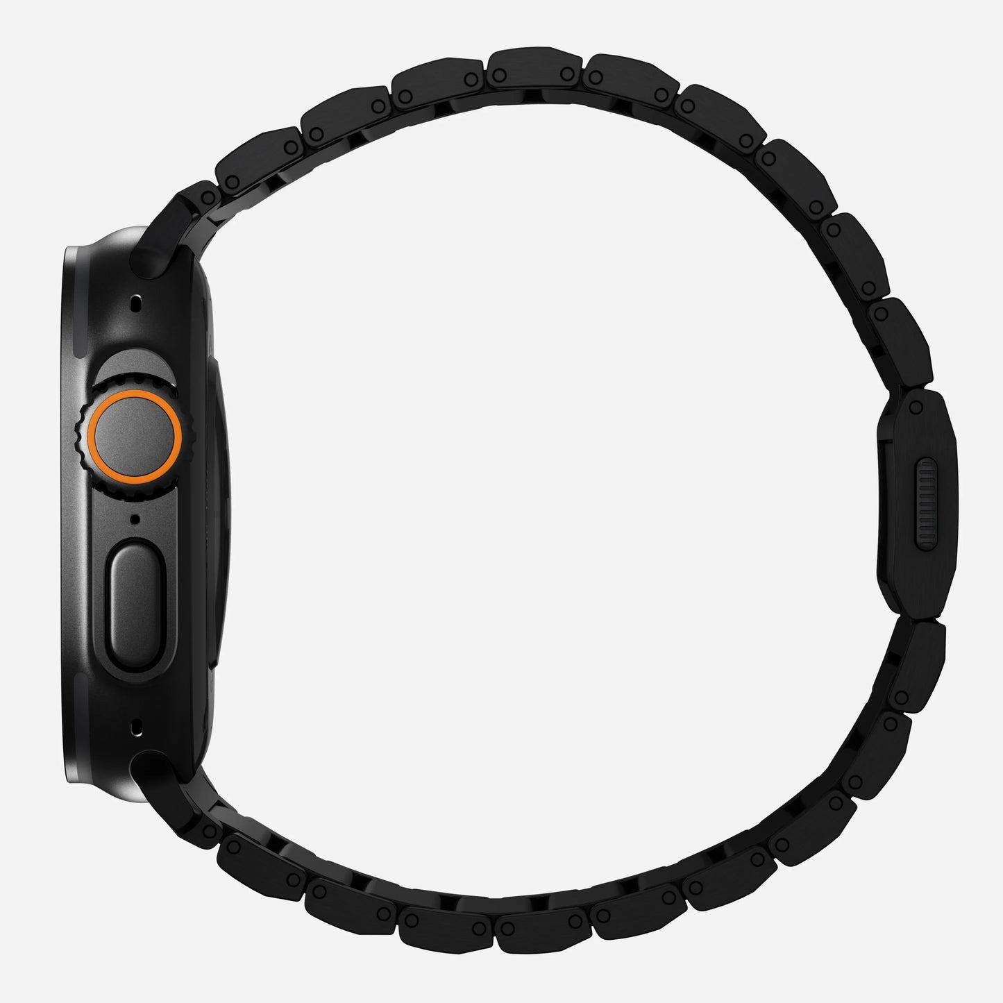 Nomad Bracelet en titane - 45/49 mm - Noir